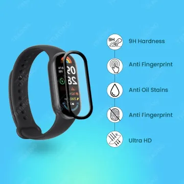 Mi Band 9 Smart Watch Full Coverage Plastic Screen Protector